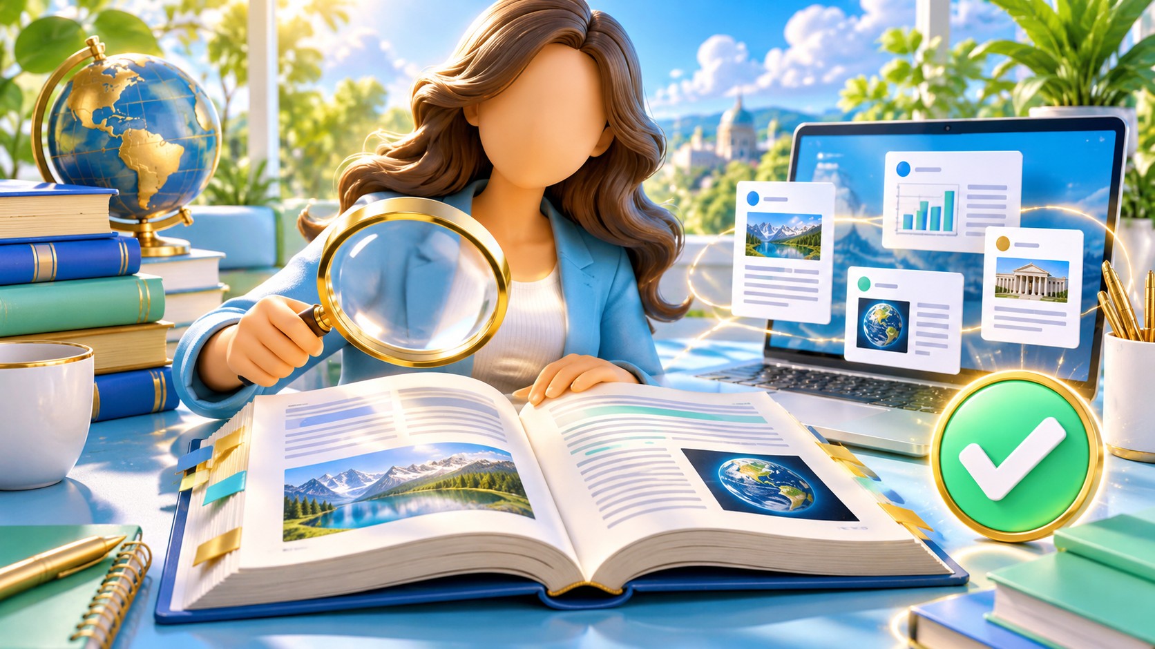 Checking research sources